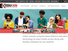 Tablet Screenshot of edukan.org
